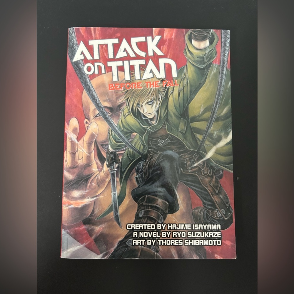 Attack on Titan Light Novel Before the Fall Vol.1